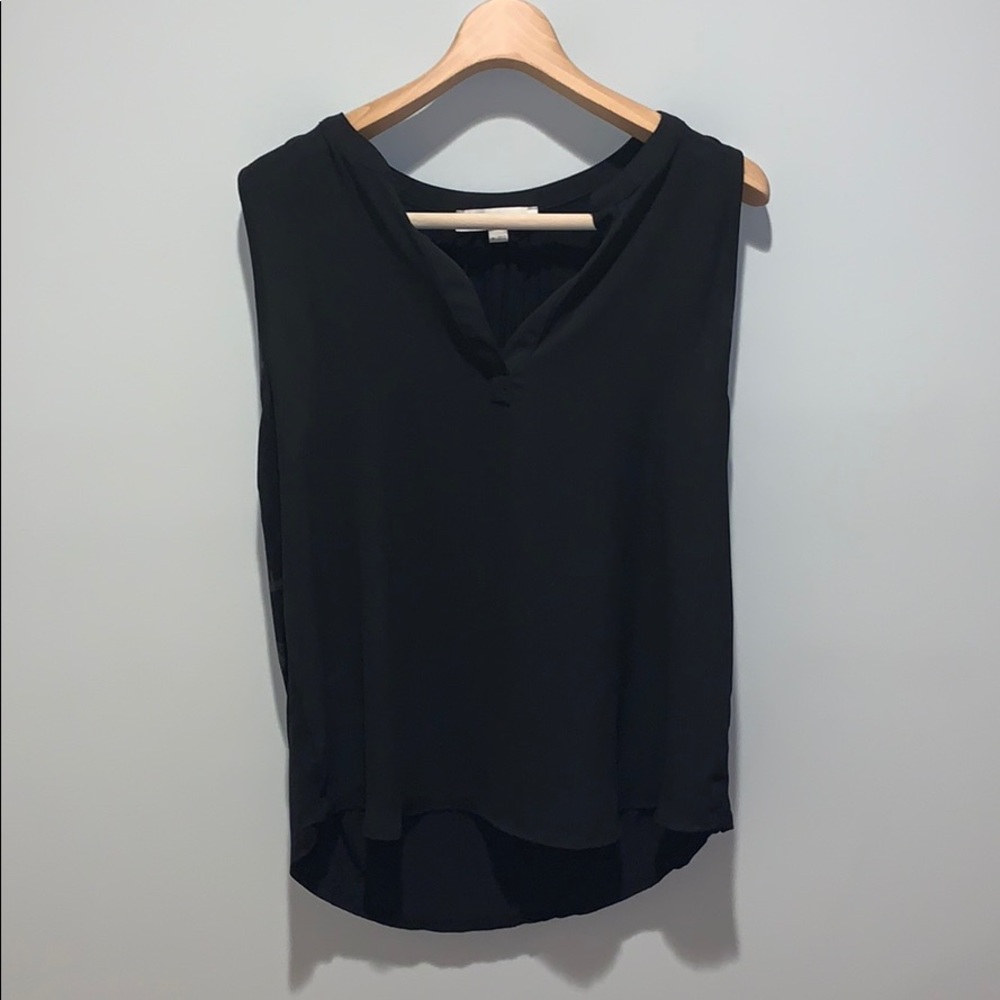 Black Loft Sleeveless Blouse